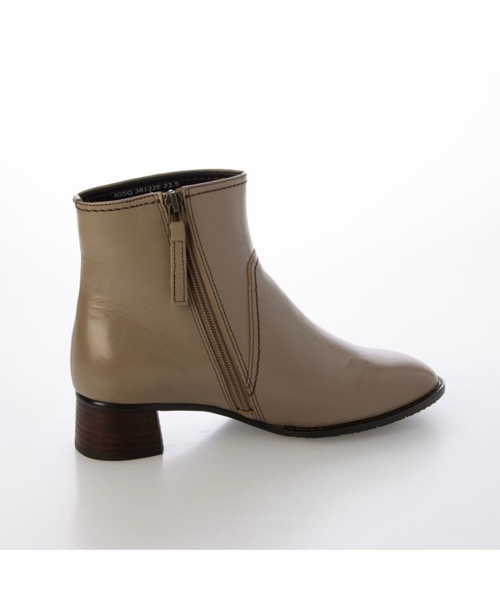 ing <ing>【WEB限定】スクエアトゥショートブーツ 