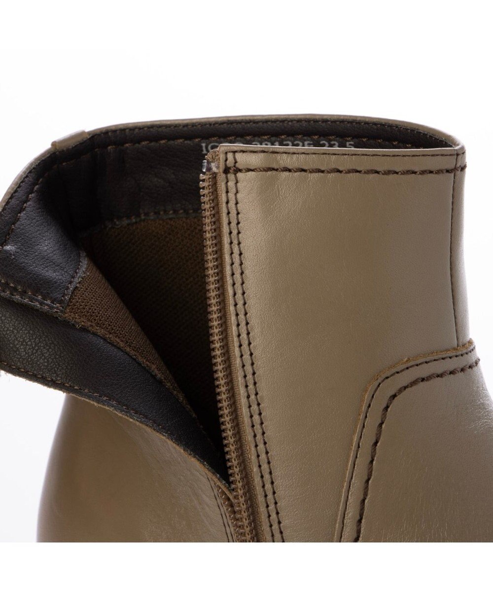 ing <ing>【WEB限定】スクエアトゥショートブーツ 