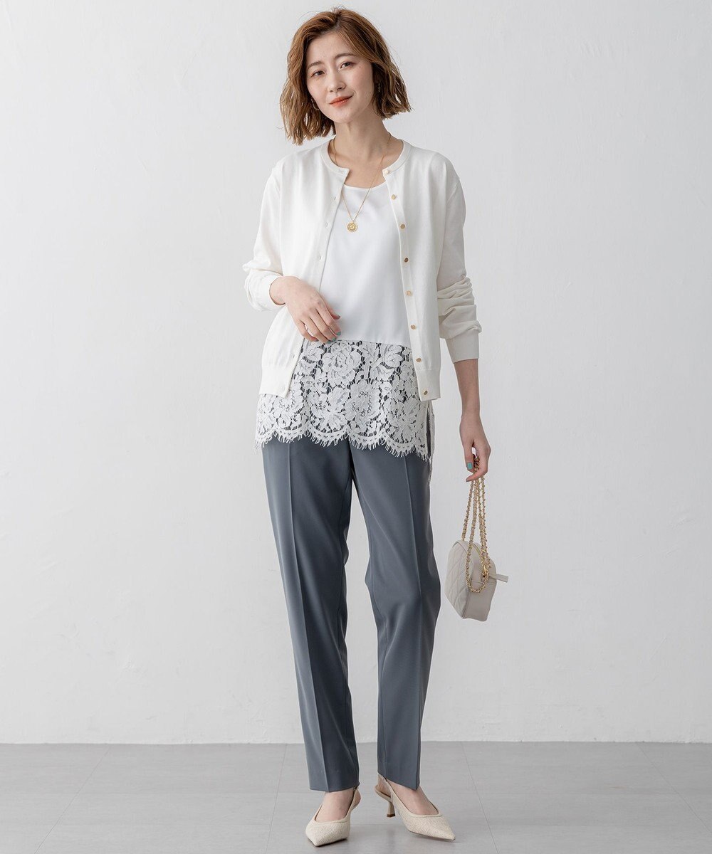 23区 ファスナー キルティング ショルダーバッグ 