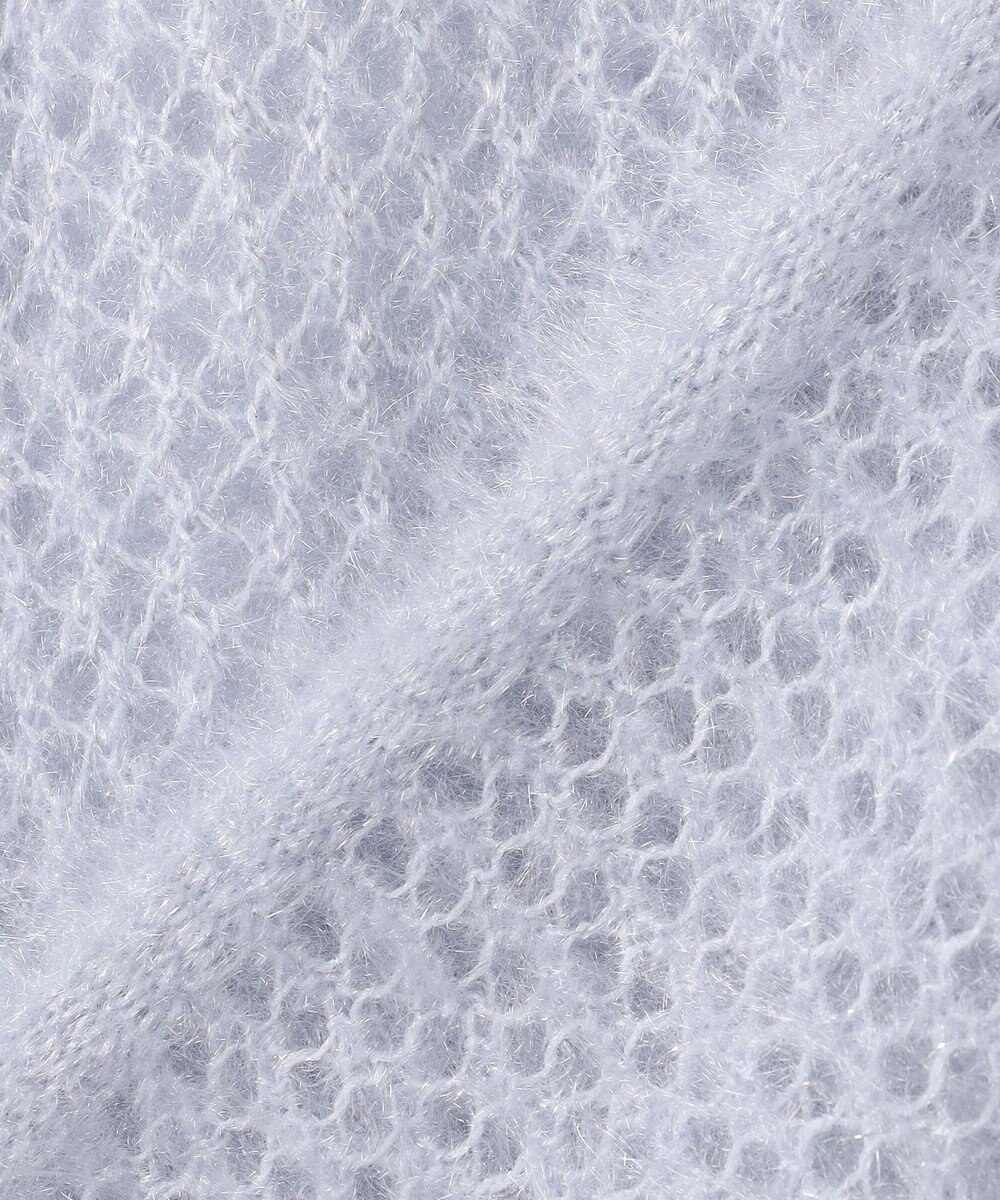 ANY レーシーネットニット 