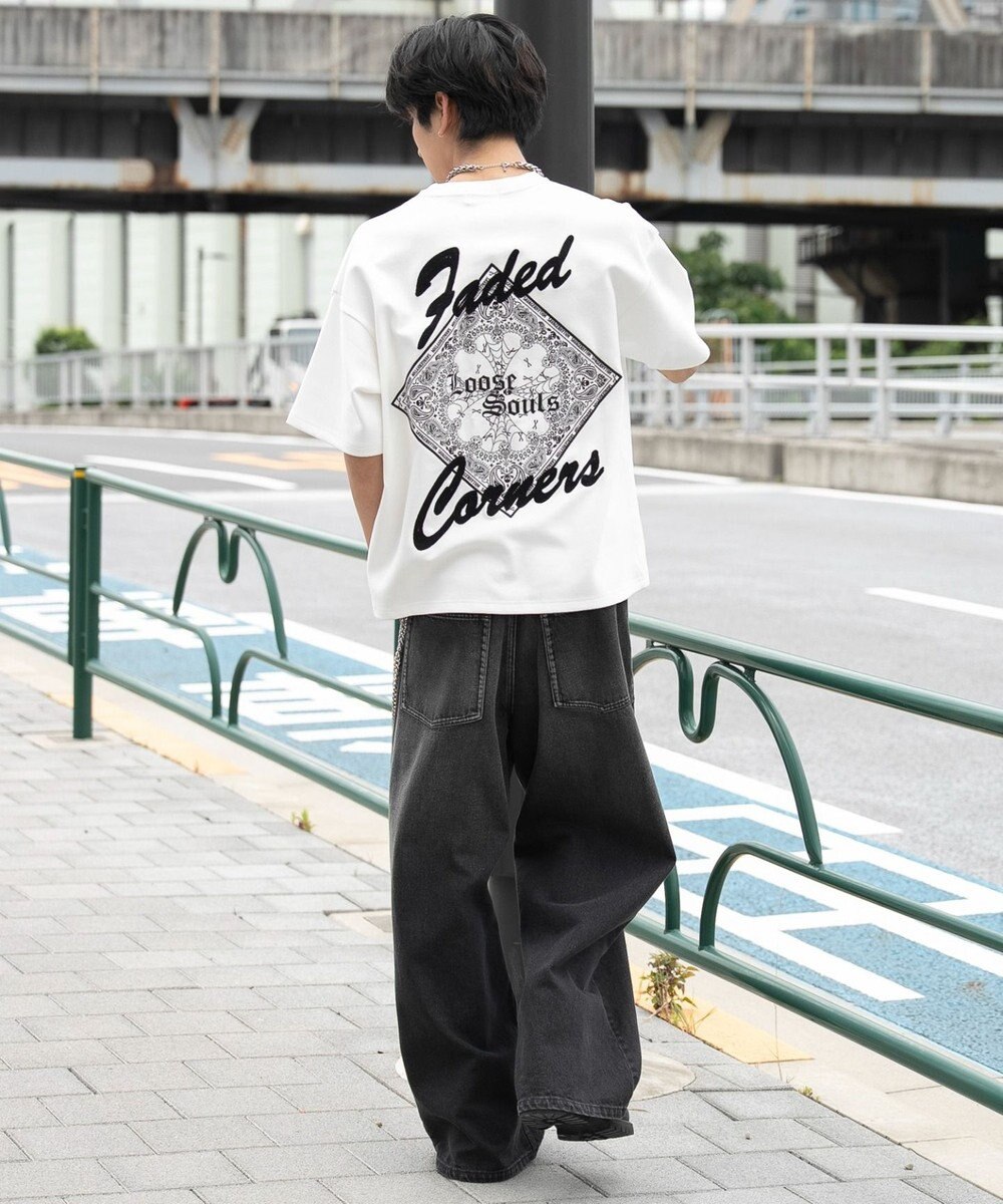 WEGO ペイズリーグラフィックBIG　T（SS） 
