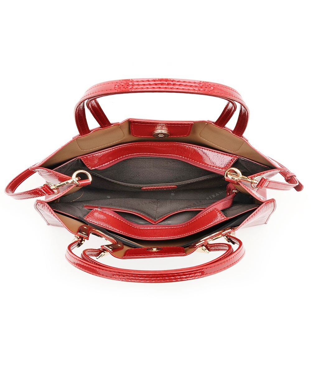 MioFIRANO ホースシューエナメルハンドバッグ 2WAY　FIRANO フィラノ 