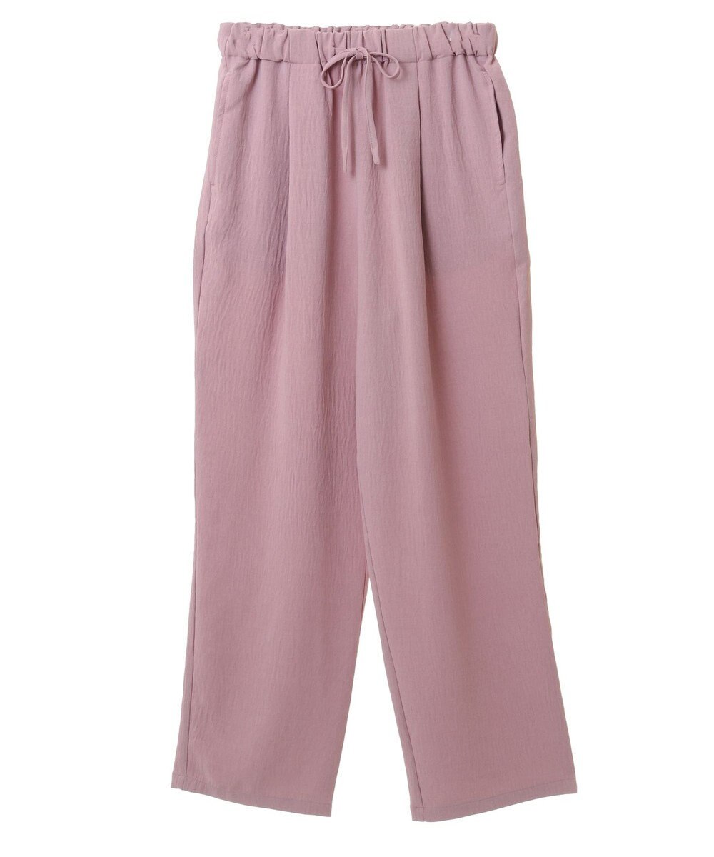 Green Parks クリンクルテーパードイージーパンツ 