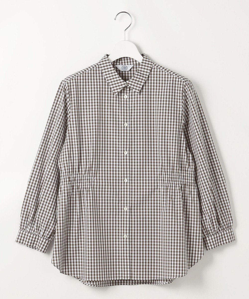 J.PRESS LADIES S 【WEB限定カラーあり】コンパクトエステネージュ シャーリング ブラウス 