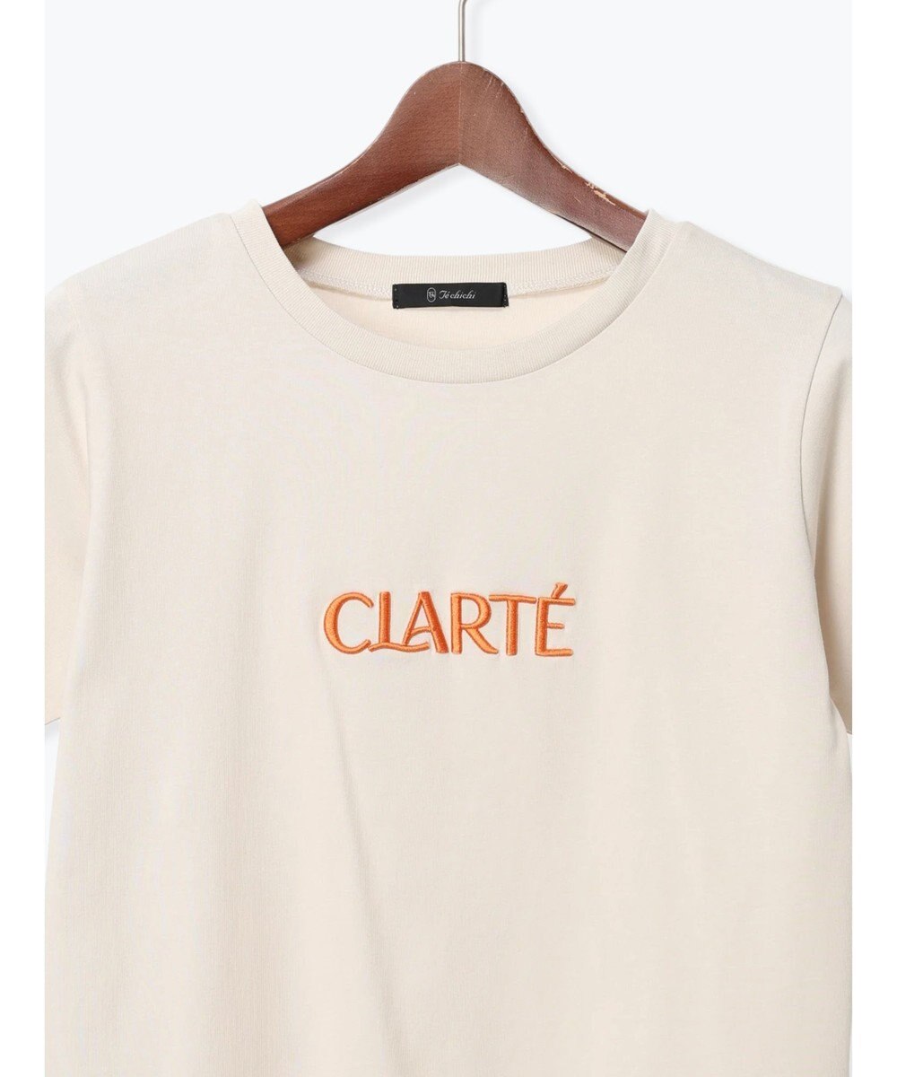 Te chichi ウレタン刺繍ロゴスタンダードTシャツ 