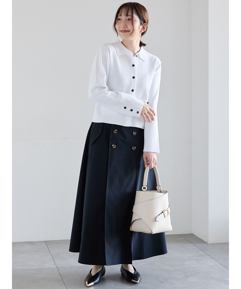 Te chichi トレンチフレアスカート 