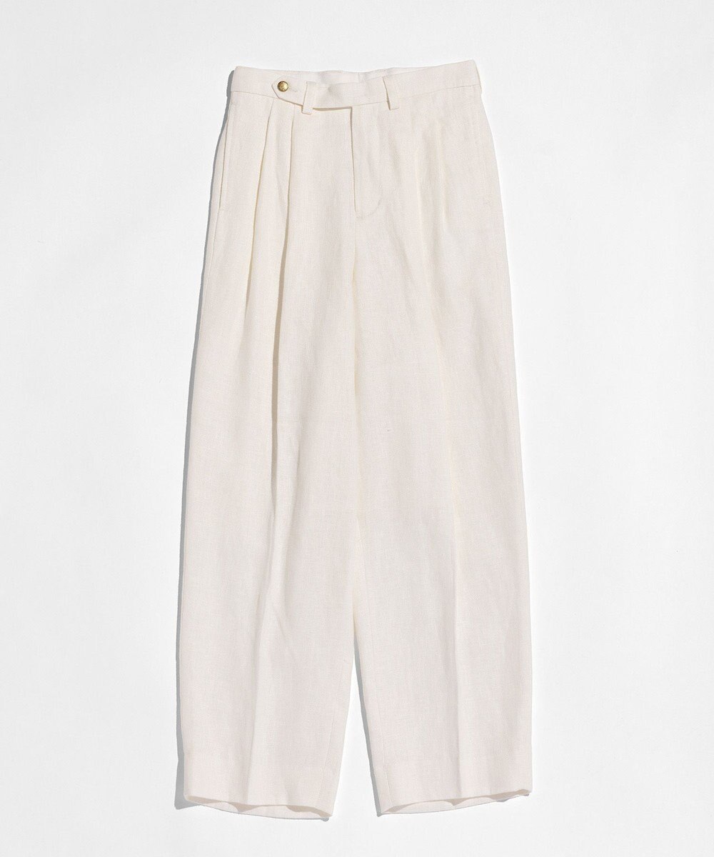 LENO FRENCH WORK HEVY LINEN TROUSERS リネンパンツ 