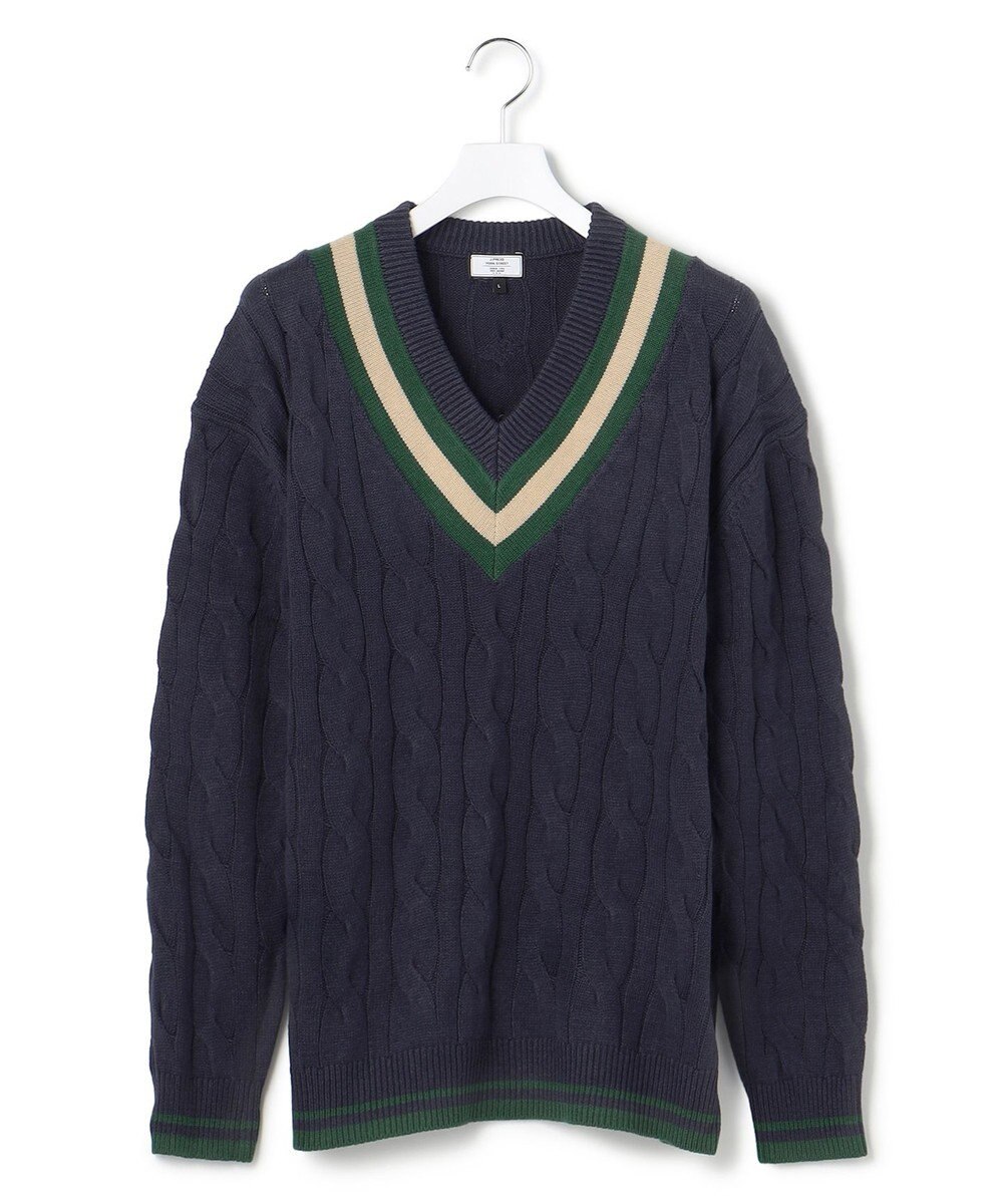 J.PRESS YORK STREET 【UNISEX】チルデンVネック ニット 