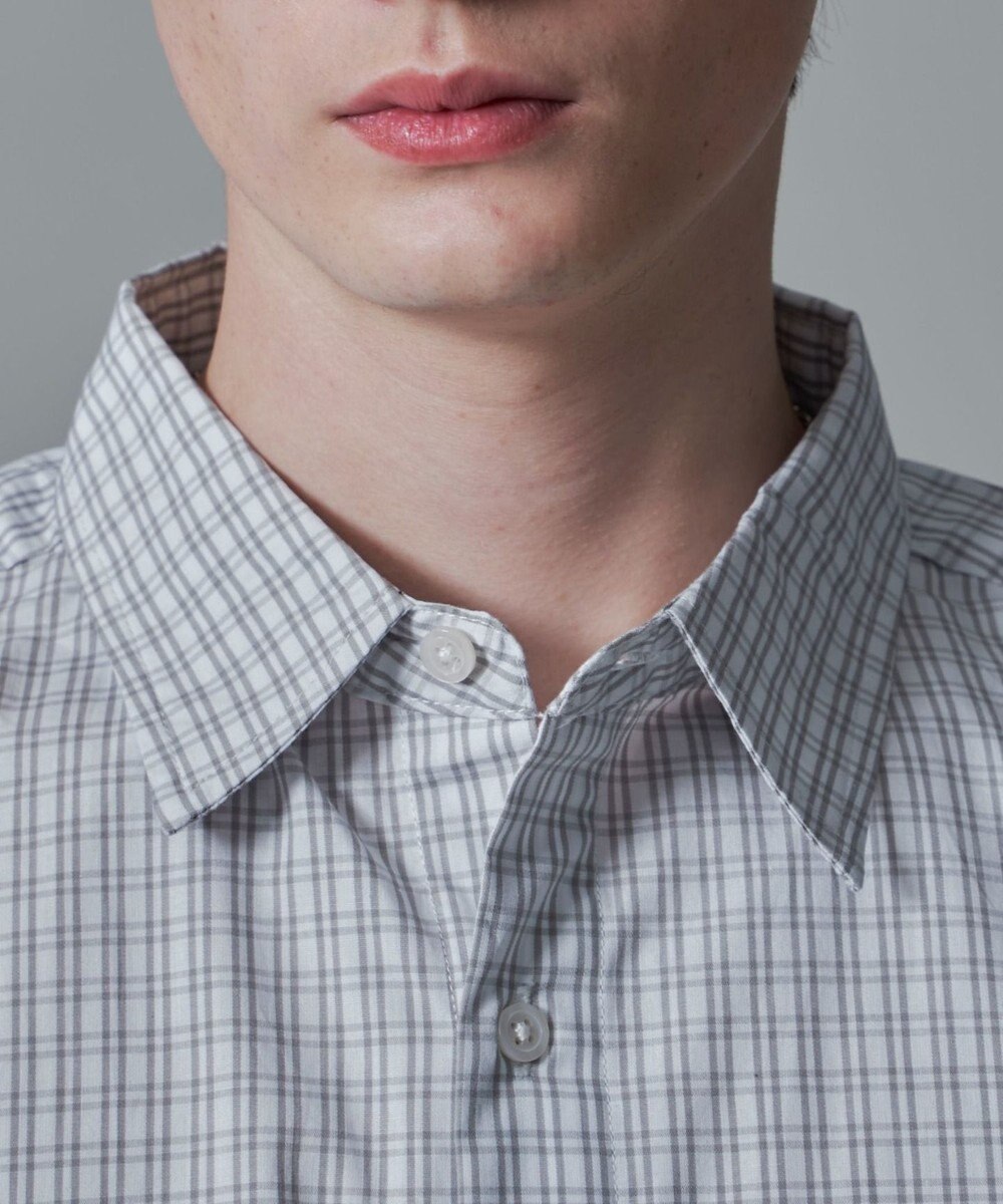 WEGO ワンポイントチェックシャツ（SS） 