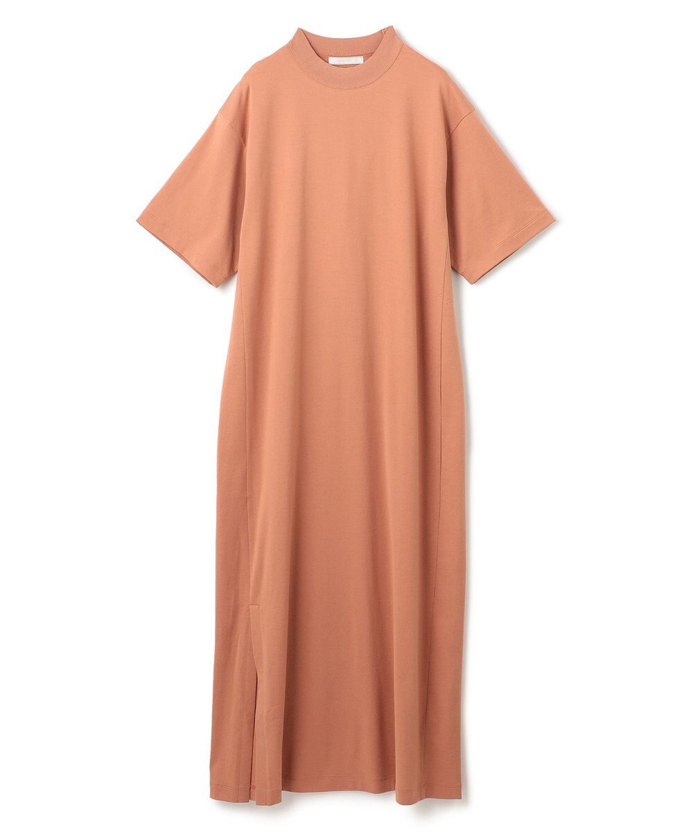 BEIGE， 【BEIGE,ecru/WEB限定・洗える】JERSEY STITCH / コットンAラインワンピース 