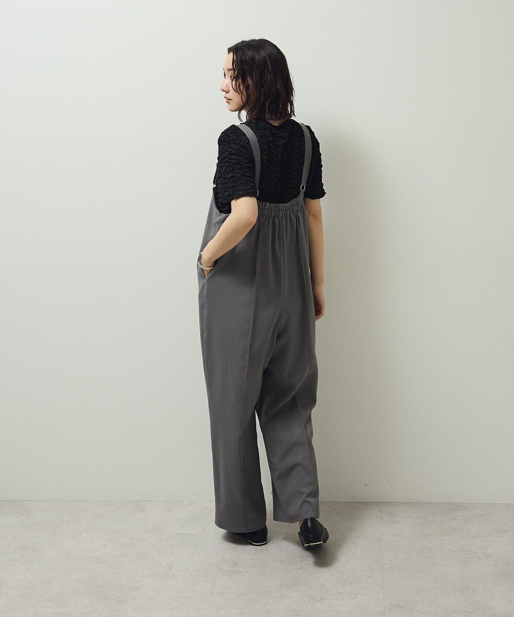 Green Parks ピンタックサロペット 