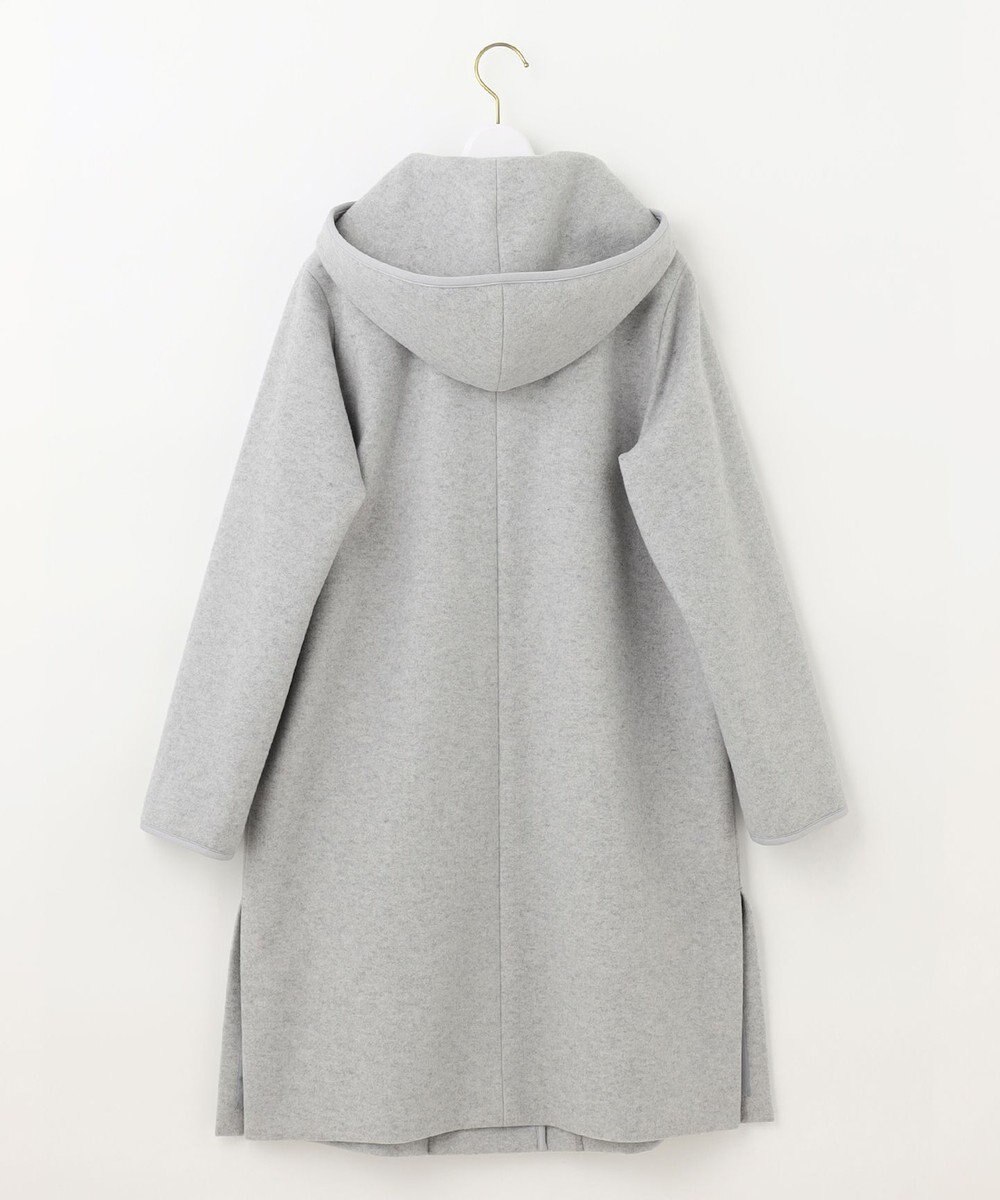ANY SIS ウールライクミドルフーディ コート 