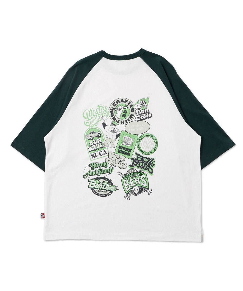 WEGO 【ユニセックス着用ITEM】別注ベンデイビスラグランT 