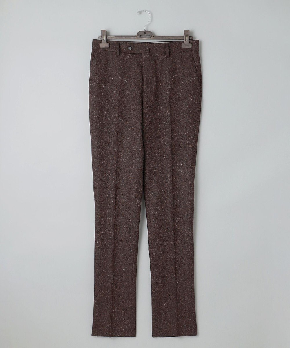 GOTAIRIKU 【MARLANE/マルラーネ】ウールシルク ホームスパン スーツ（ブラウン） 