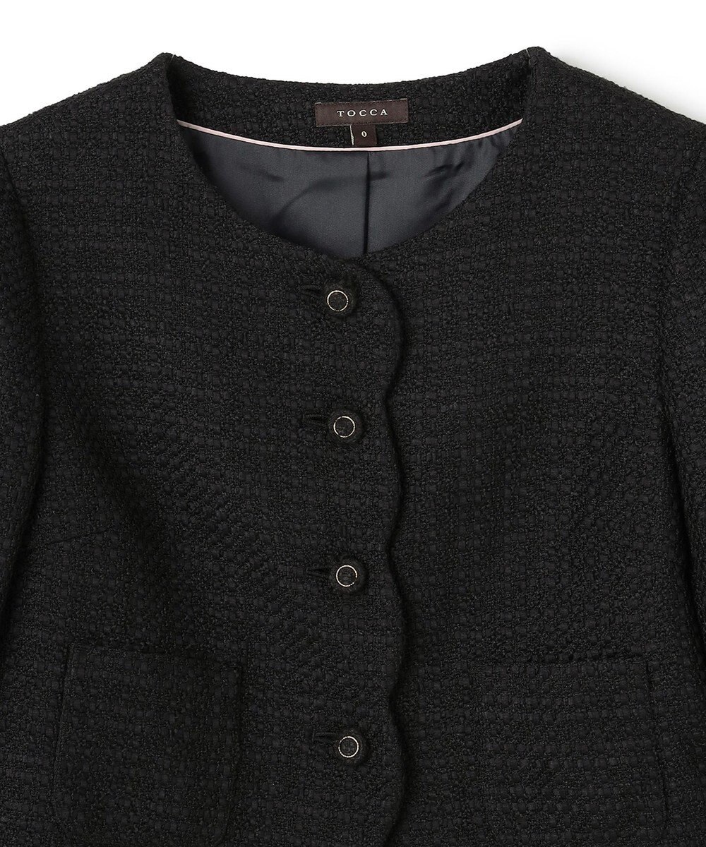 TOCCA 【消臭】BABY SCALLOP ツイードジャケット 