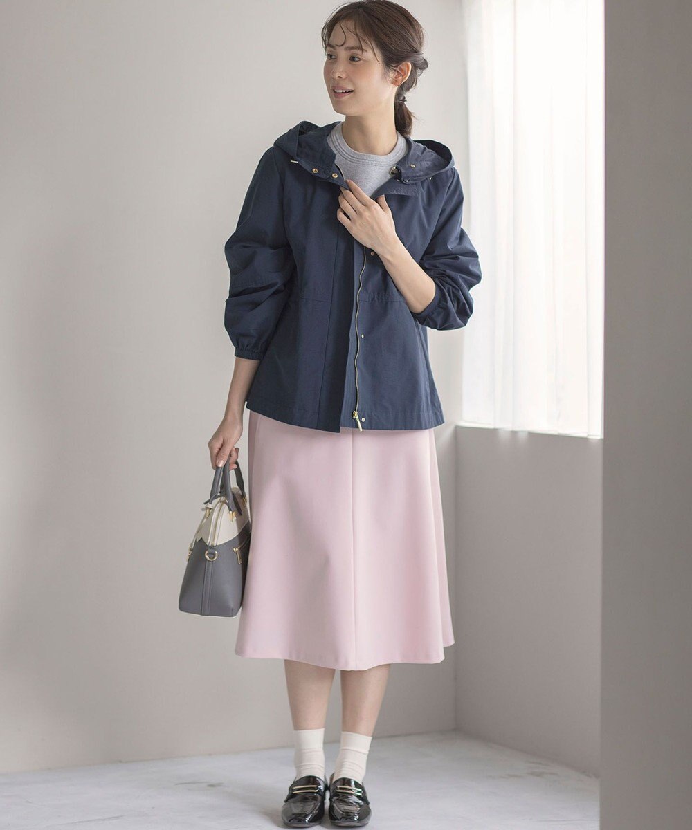 組曲 L 【2WAY】フード付き ライトアウター 