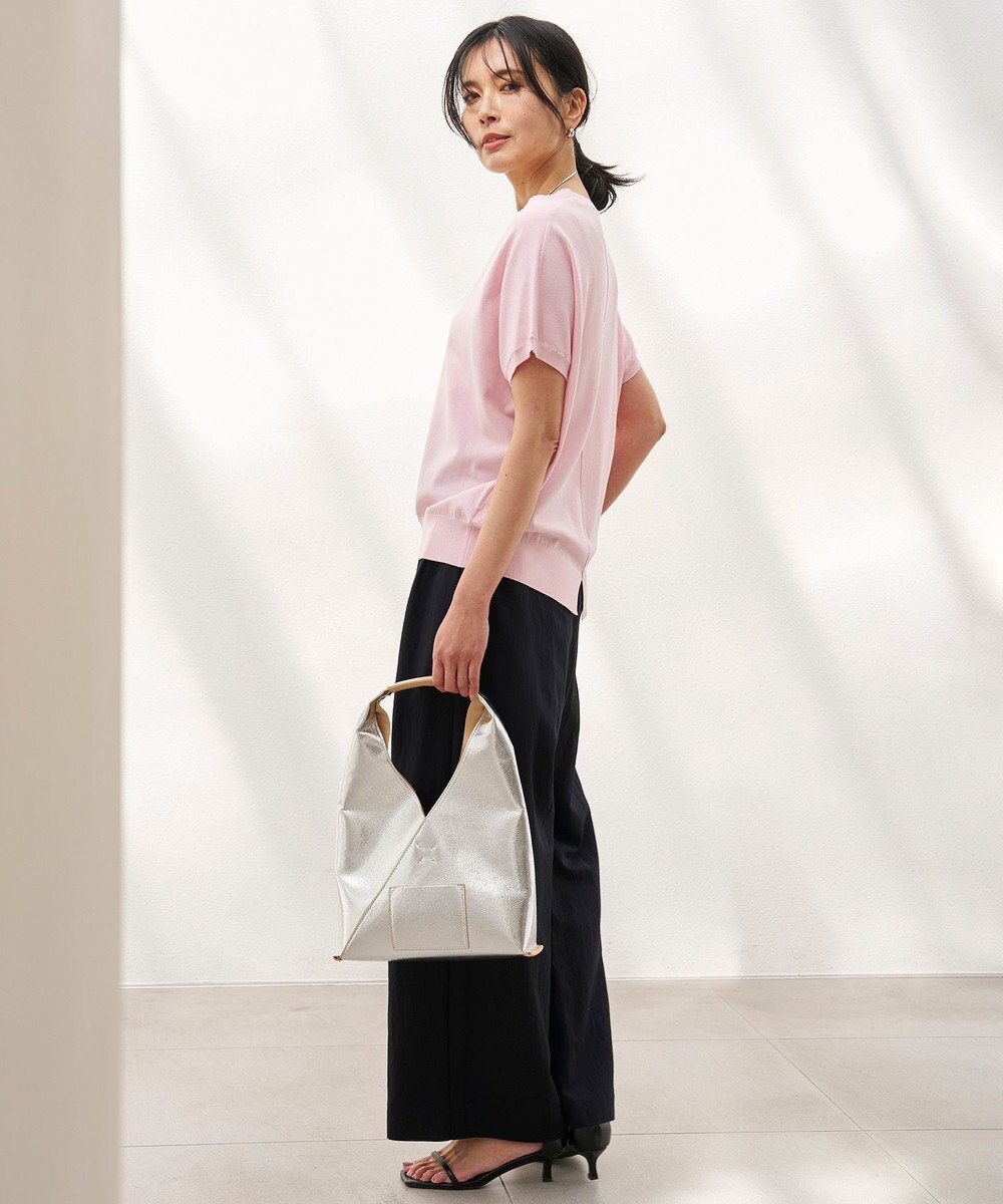 UNFILO L スゴ機能美 Vネック ニット 