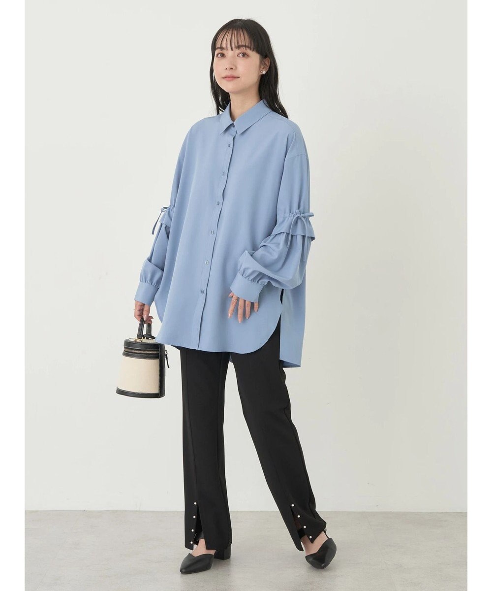 earth music&ecology パールスリットパンツ 