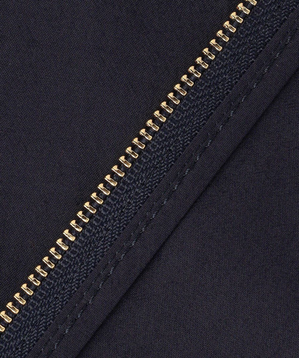 自由区 ファンクショナルブロード ノーカラーブルゾン 