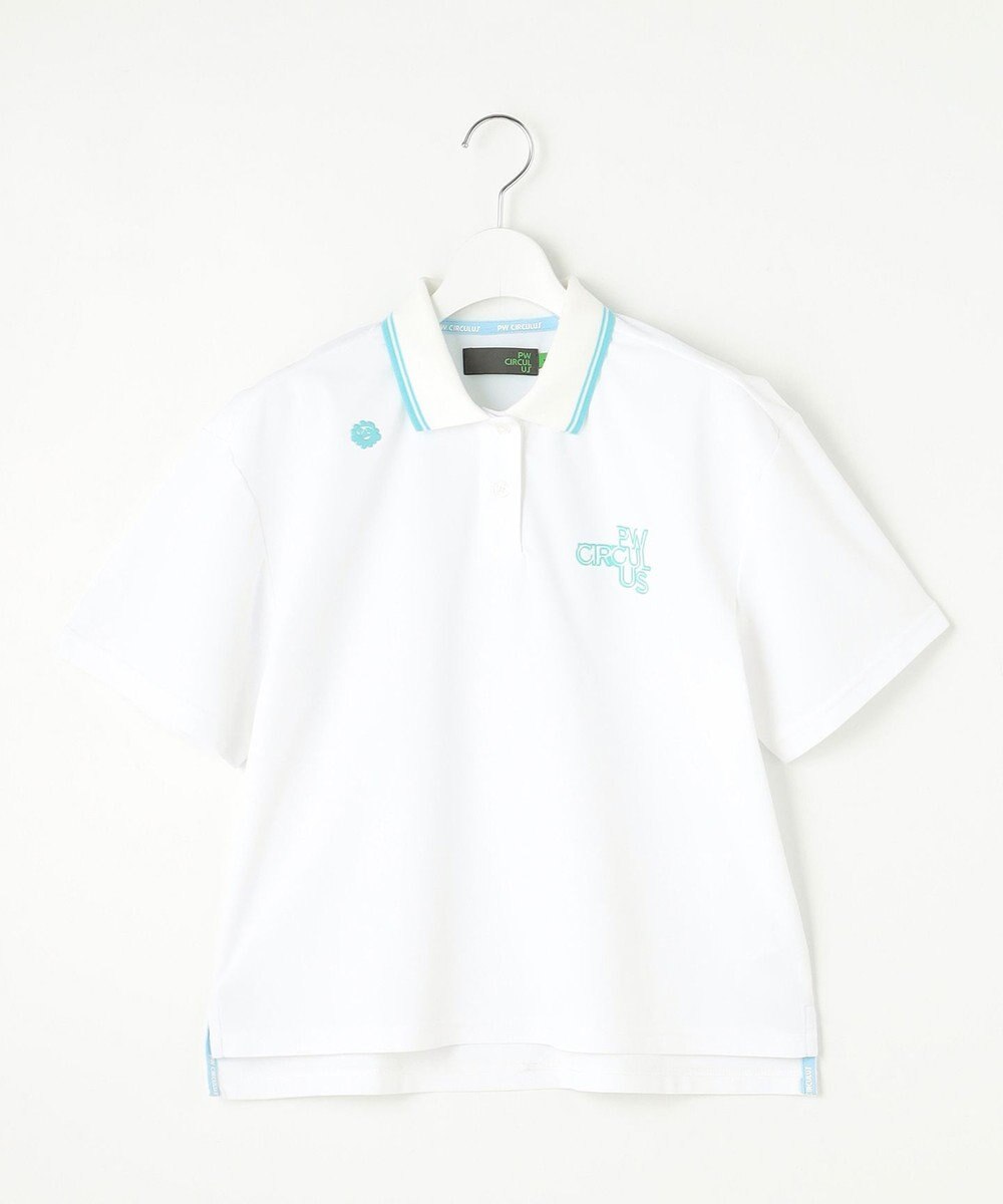 PW CIRCULUS 【UV遮蔽率95.3% UVカット / 速乾 / ストレッチ】【WOMEN】PW NEW ベーシックポロ ゴルフウェア レディース 