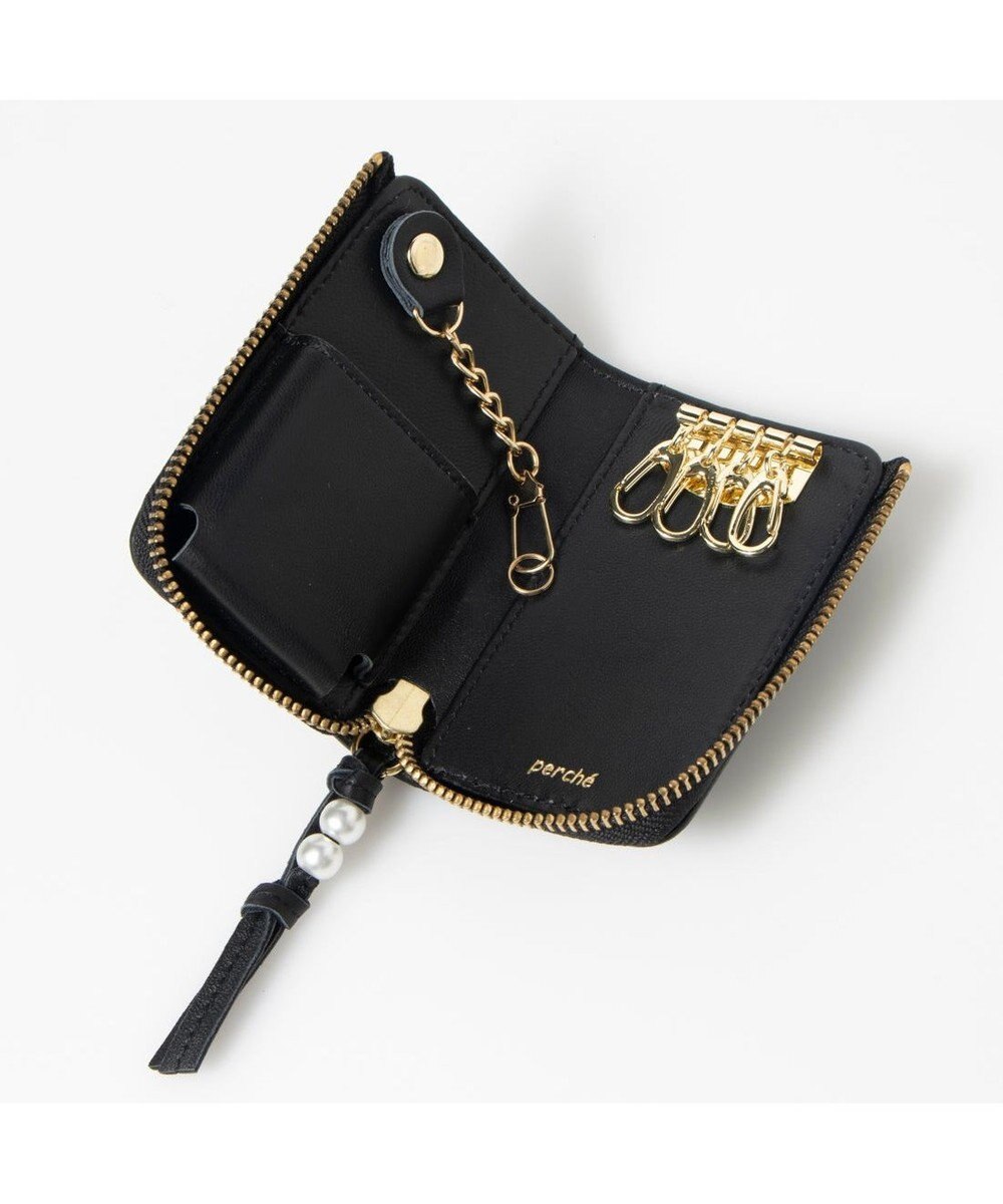 UNBILLION ペルケ perche / シーププリーツスマートキーケース 