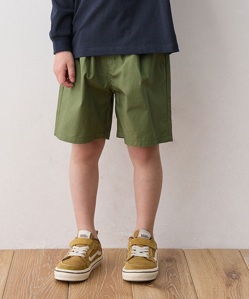 ANY KIDS ポプリン ハーフパンツ 