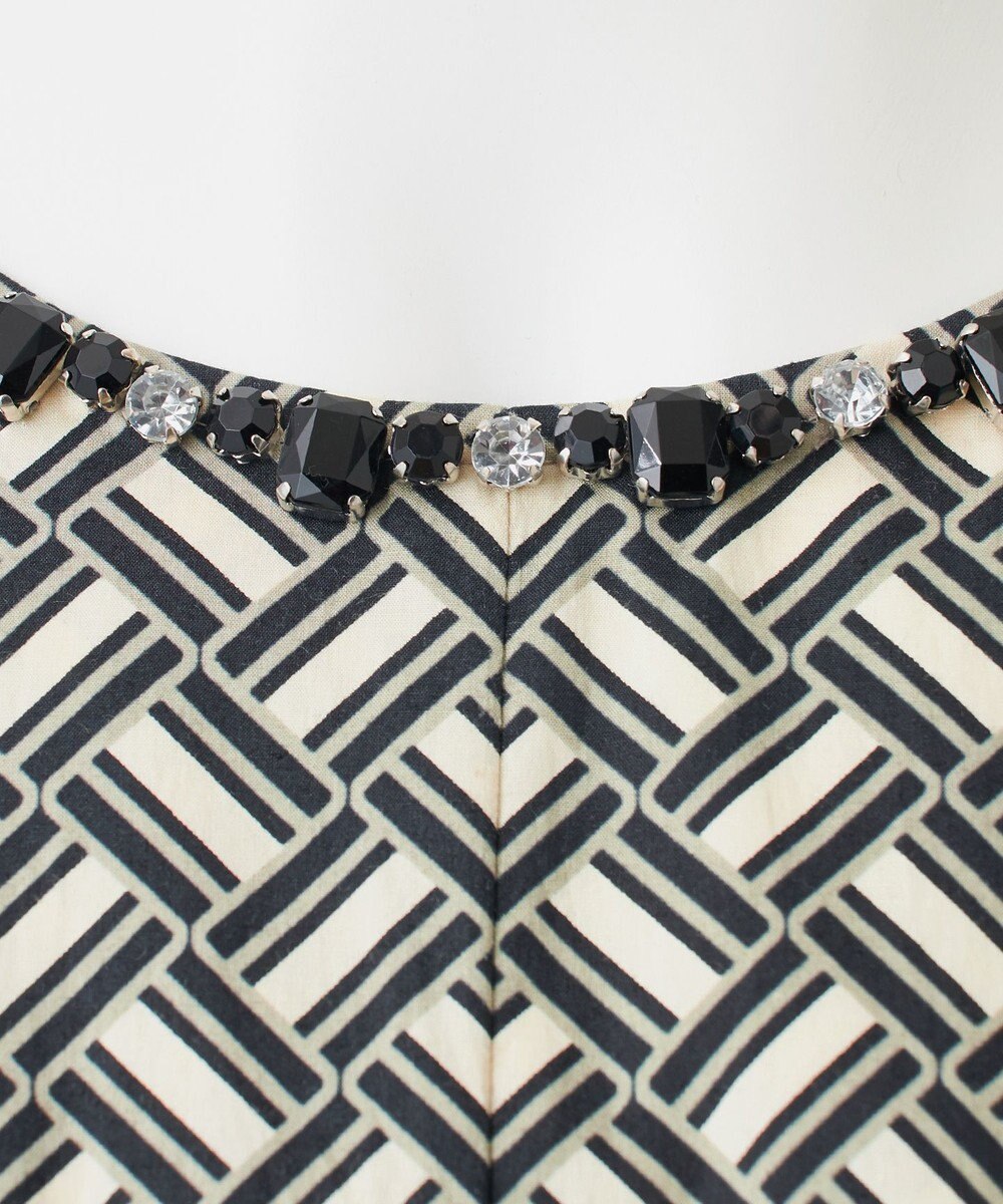 23区 【R(アール)】ジオメトリックプリント ワンピース 