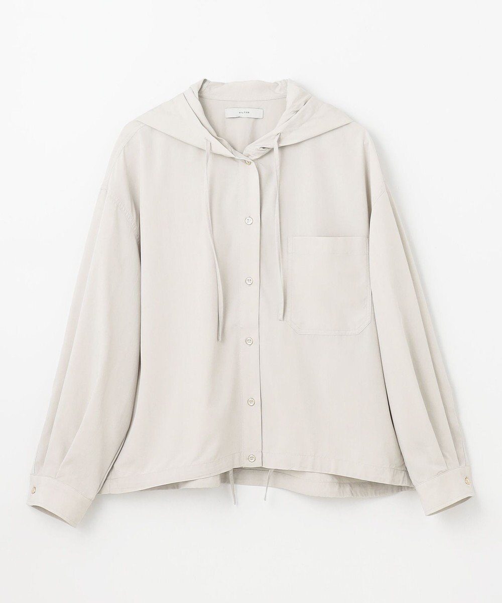 ANY L 撥水フーデットシャツ 