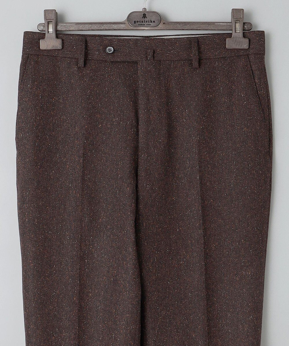 GOTAIRIKU 【MARLANE/マルラーネ】ウールシルク ホームスパン スーツ（ブラウン） 