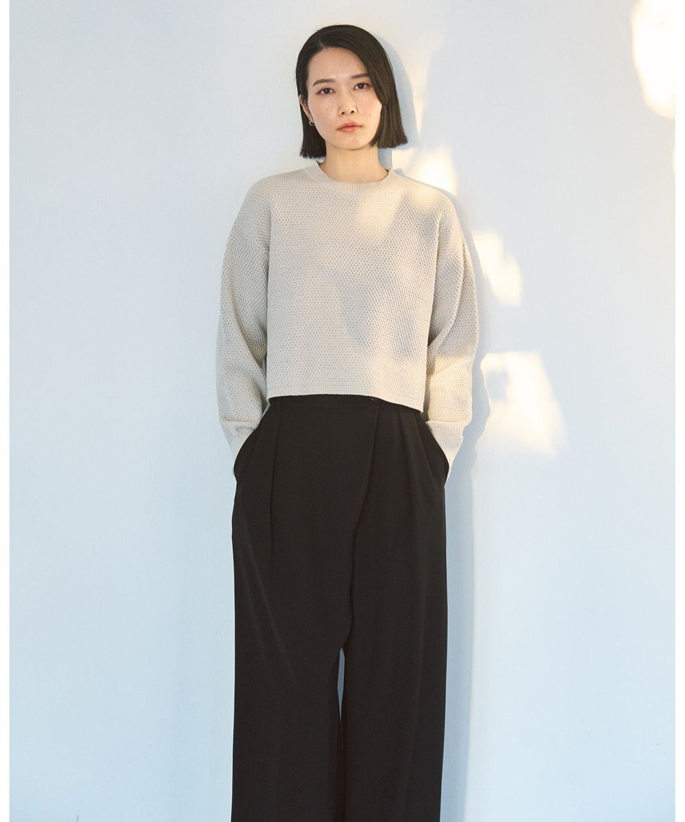 UNFILO アシンメトリー ラップパンツ 