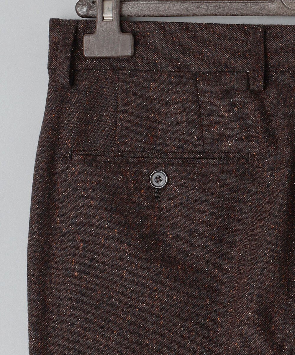 GOTAIRIKU 【MARLANE/マルラーネ】ウールシルク ホームスパン スーツ（ブラウン） 