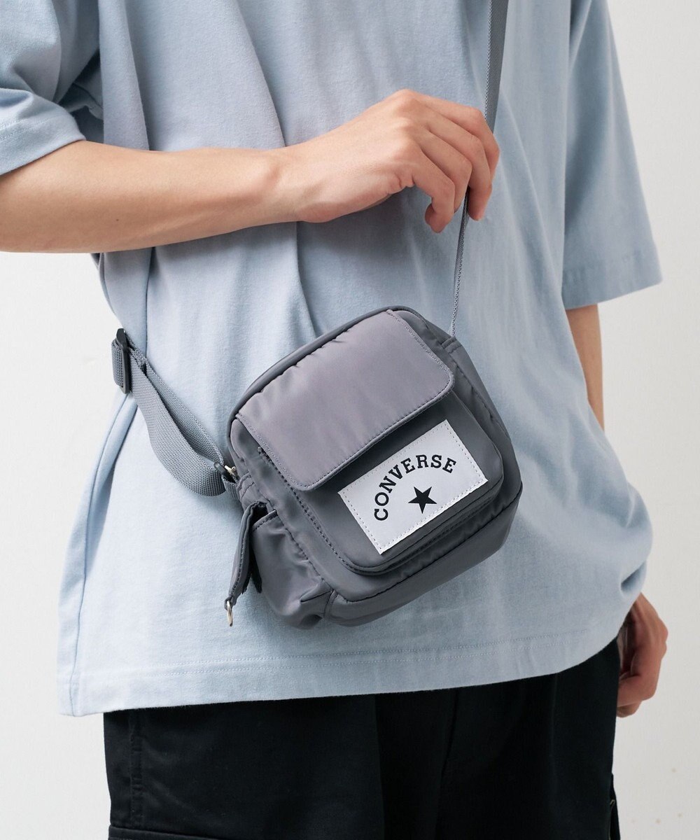 WEGO 【CONVERSE/ユニセックス着用ITEM】別注CONVERSEミニショルダーバッグ 