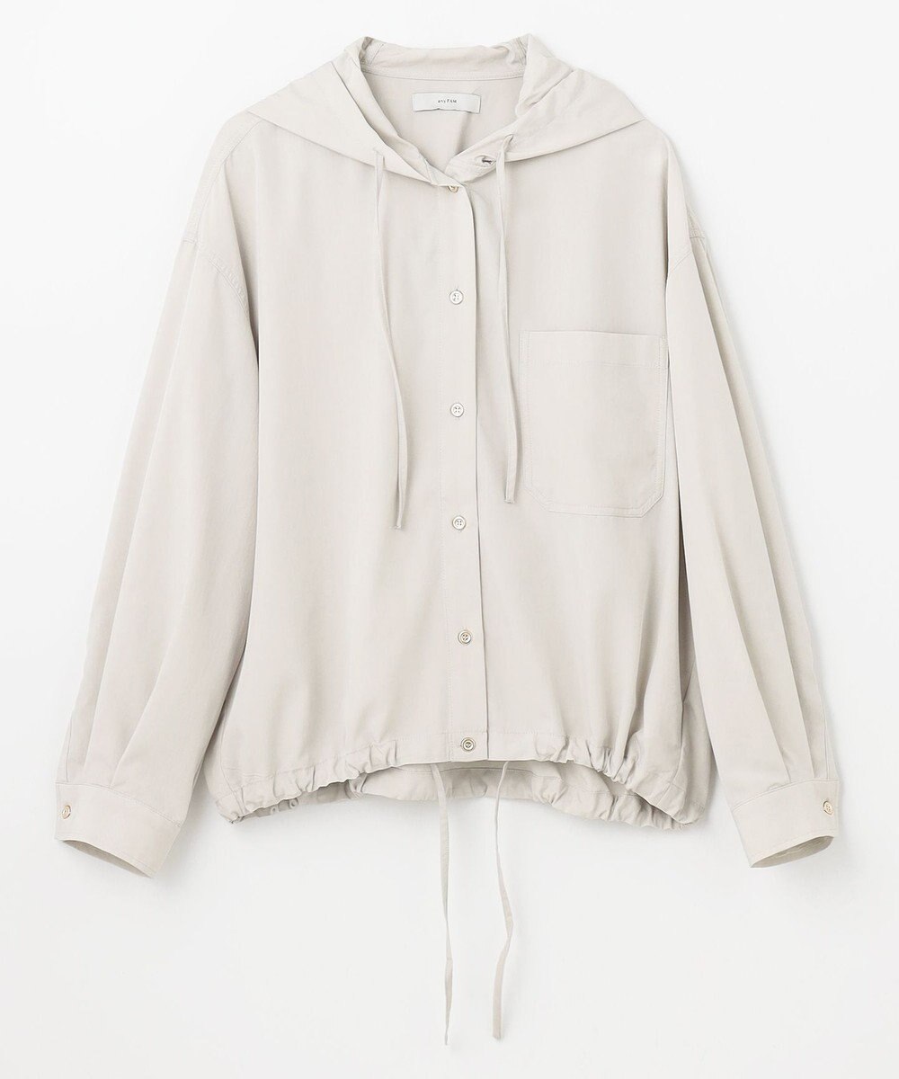 ANY L 撥水フーデットシャツ 