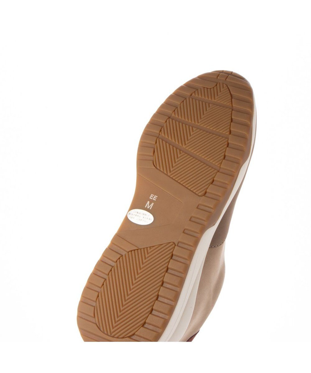 ing <ing>ロックファスナーレザースニーカー 