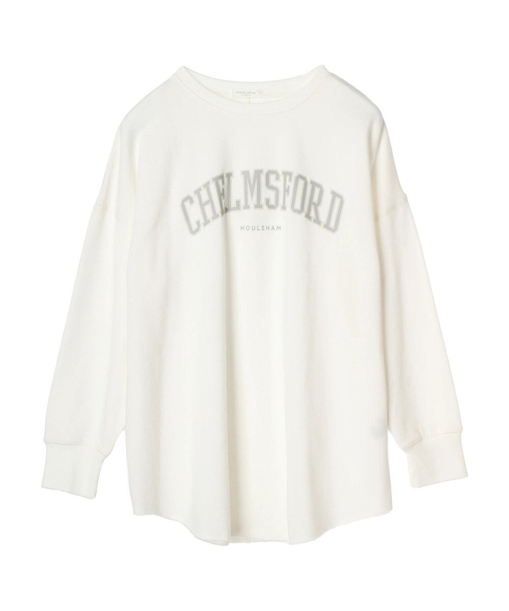 Green Parks ロゴ裏毛チュニック 