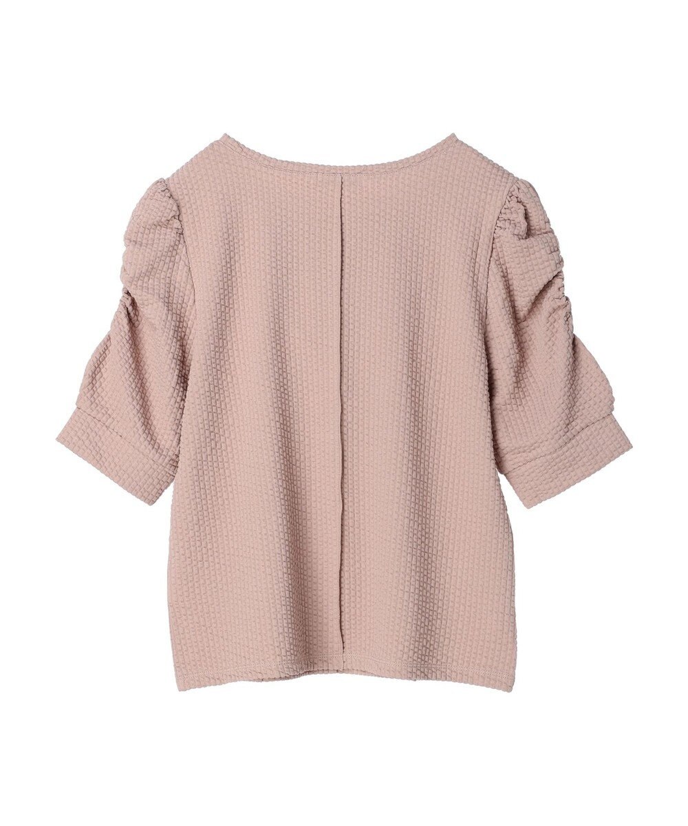 earth music&ecology ジャガードパワショルプルオーバー 