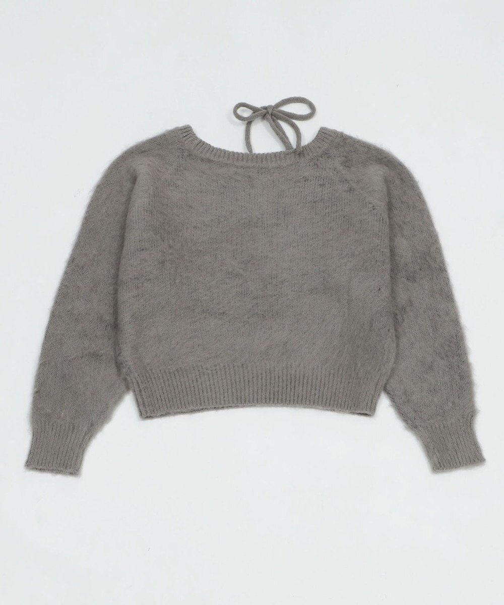 WEGO シャギー2WAYグラフィックワンショルニット 