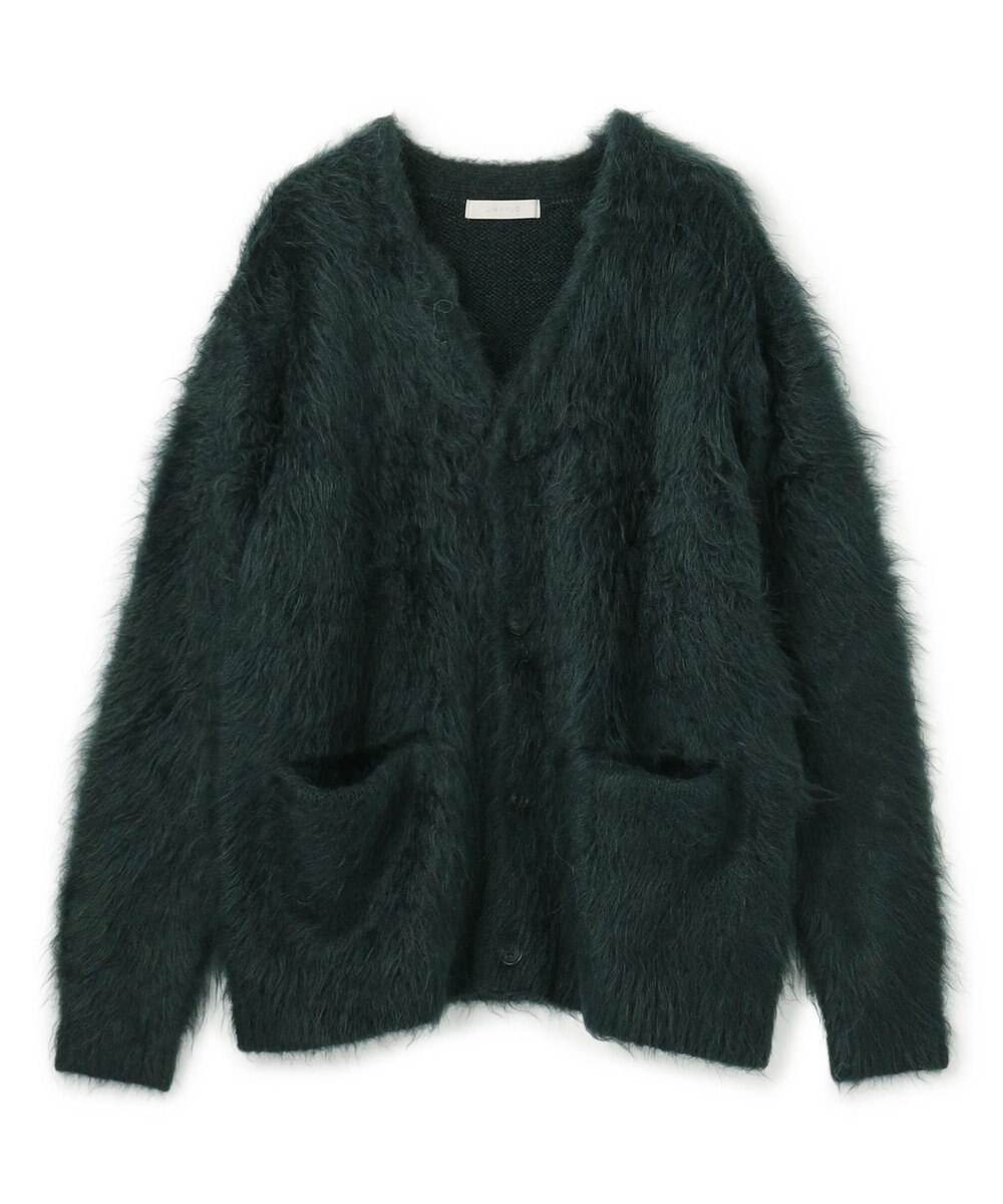 UNFILO MENS 【男女兼用】シャギーニット カーディガン 