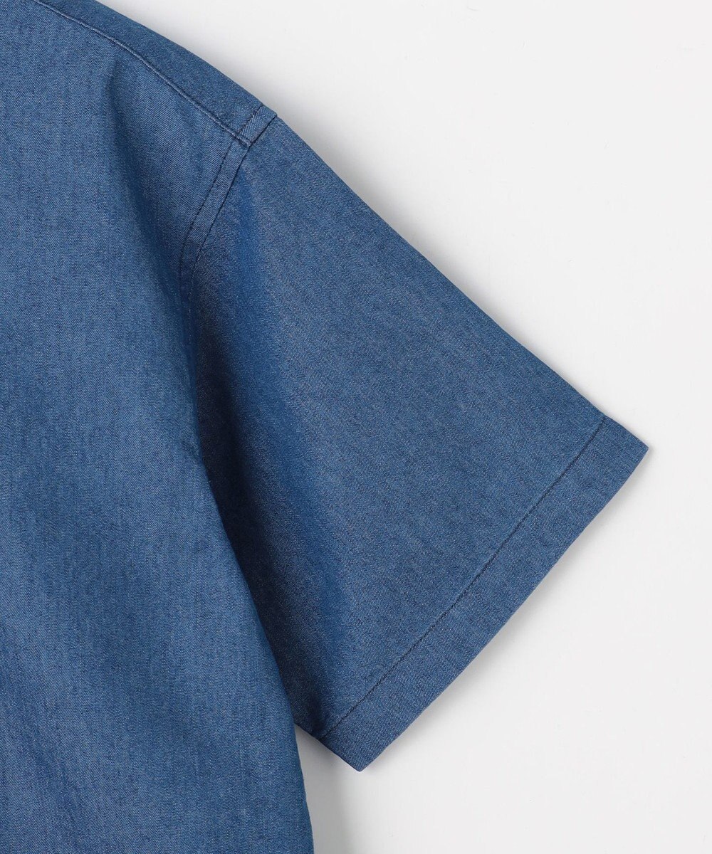 J.PRESS KIDS 【140-170cm】バックブル ダンガリー 半袖シャツ 