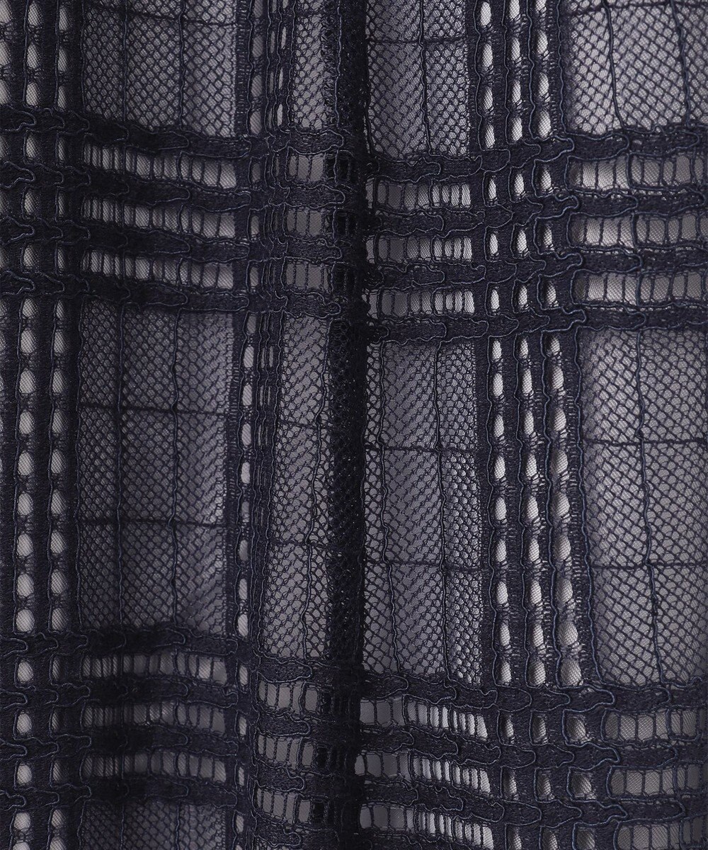 ANY SIS L レーシーチェック スカート 