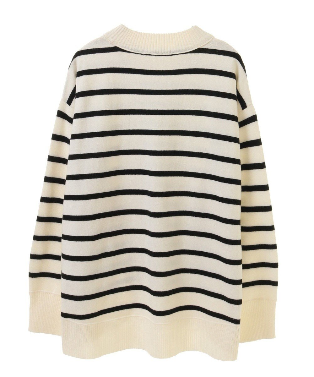 Green Parks もちやわモックネックニットプルオーバー 