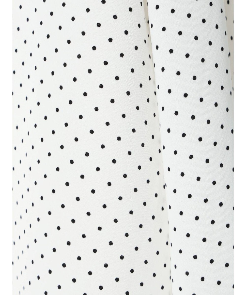 CRAFT STANDARD BOUTIQUE ピコフリルドットブラウス 