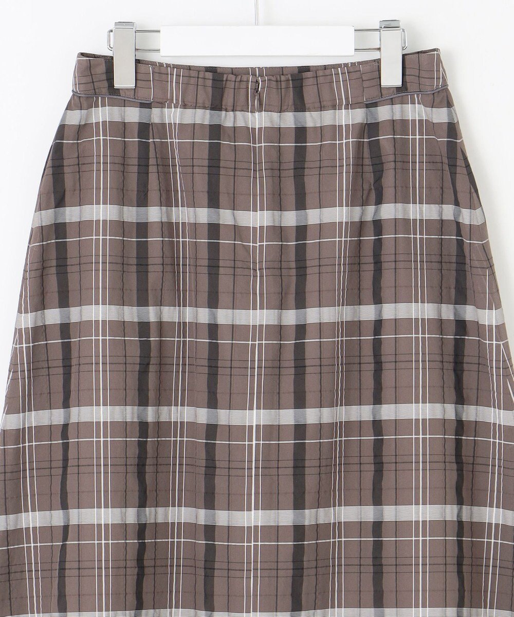 J.PRESS LADIES L 【洗える】シアーチェック スカート 