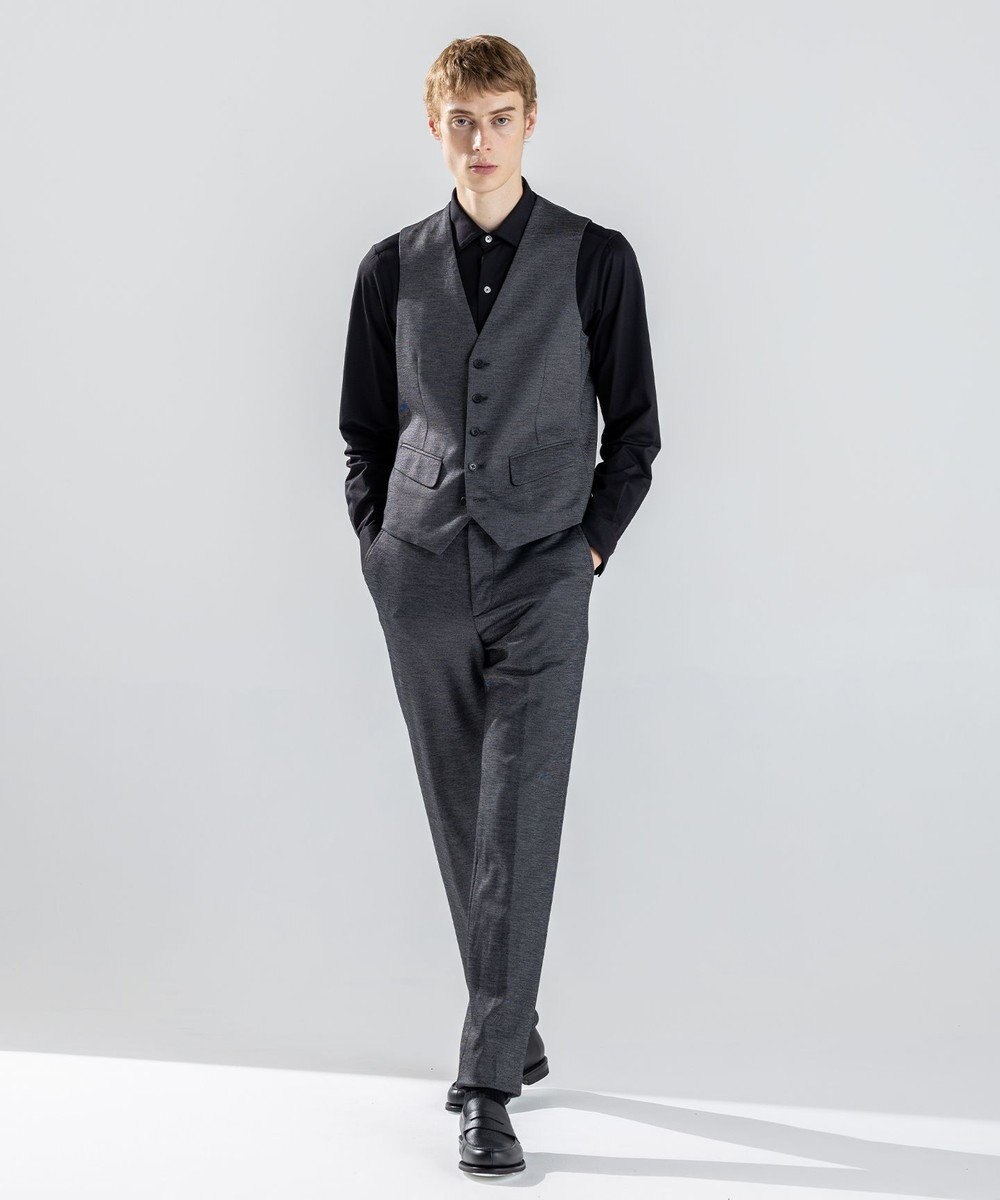 JOSEPH HOMME 新素材【ストレッチ/セットアップ対応】シルキーウールジャージー ジレ 