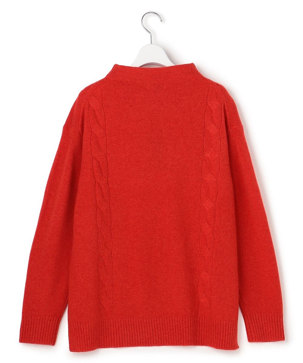 J.PRESS YORK STREET 【WOMEN】ケーブルポイント ボトルネック ニット 