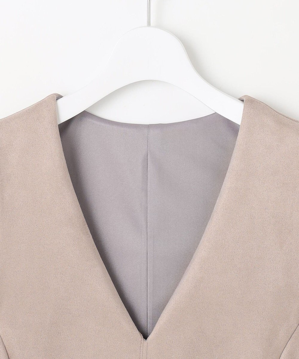 J.PRESS LADIES L 【洗える】スウェードダンボール ジャンパースカート 