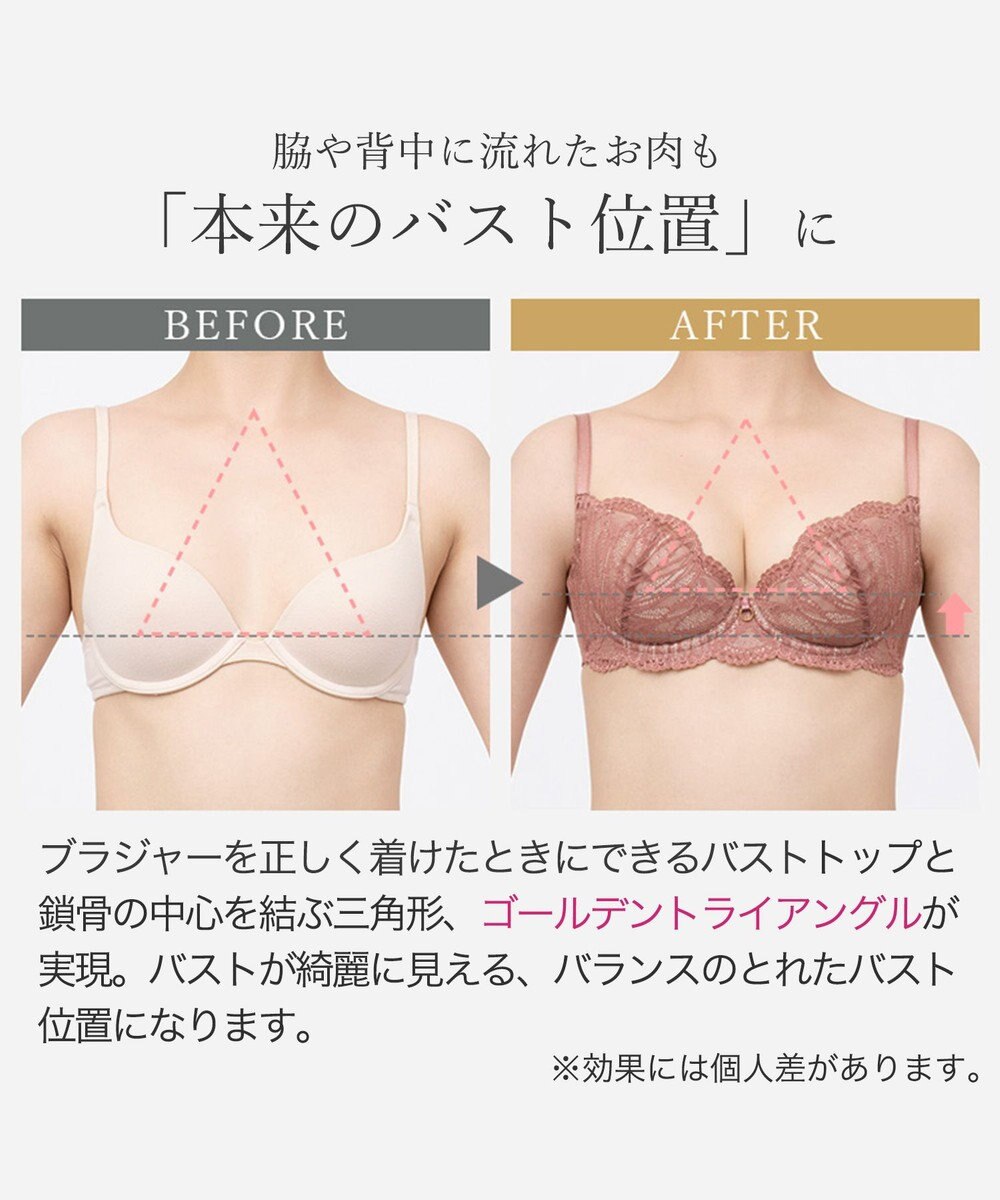 BRADELIS New York 【BRADELIS New York / 育乳補整ブラ・STEP1 集める】ジャスミンステップ1ブラ26S2 