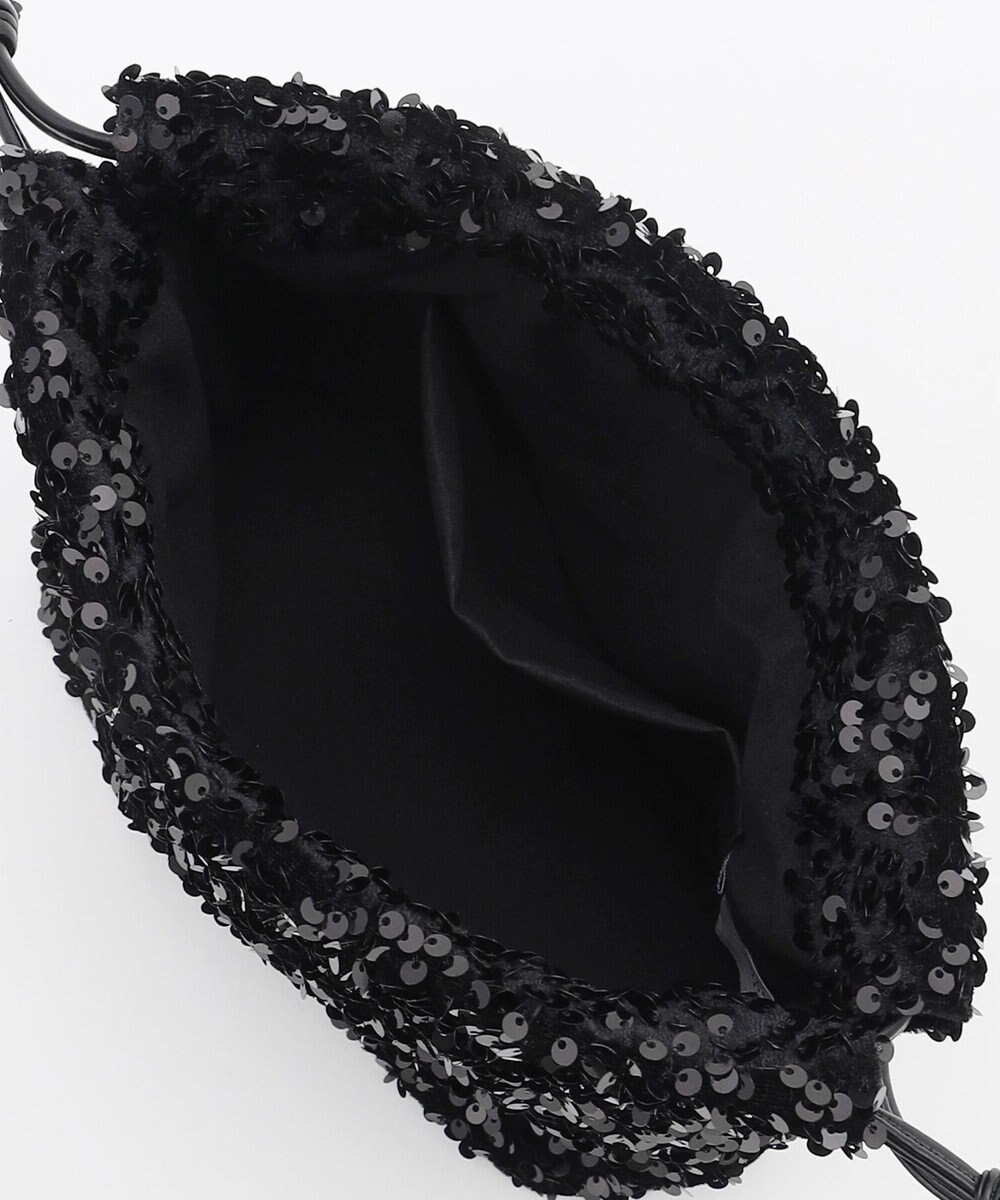 LA BAGAGERIE 【MONICA】スパンコール巾着ショルダー 