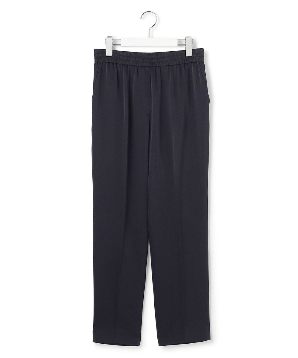 ICB アセテートダブルサテン スティックパンツ 