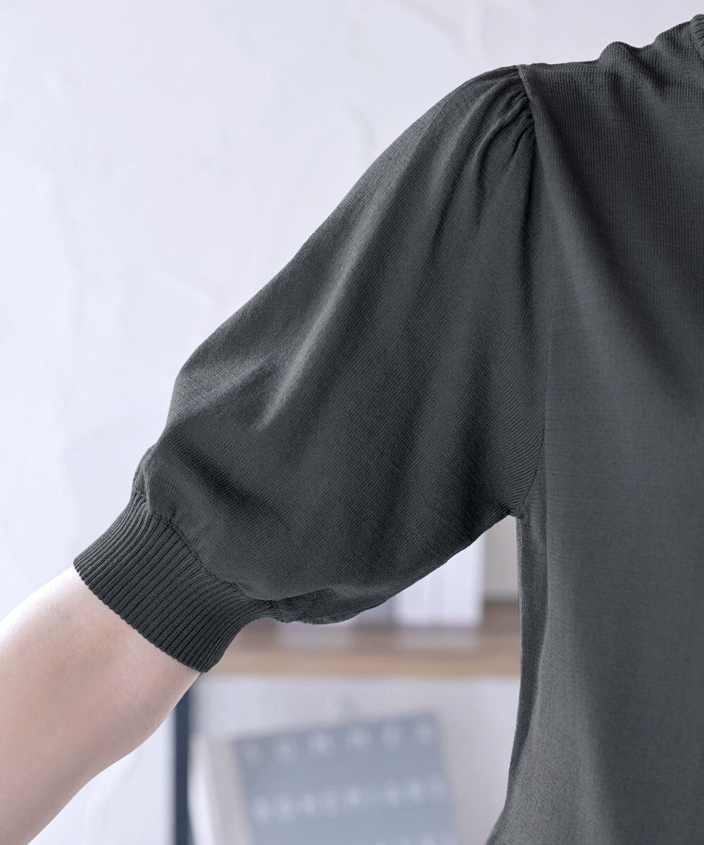 Tiaclasse L 【洗える】ニットドッキングワンピース 